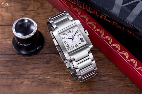 buy cartier tank francaise|cartier tank francaise midsize price.